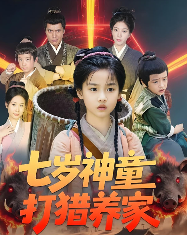 七岁神童打猎养家（全村闹饥荒萌宝肉满仓）