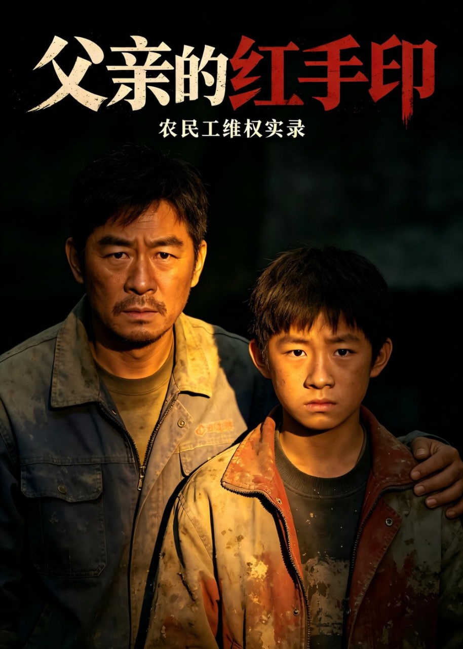 父亲的红手印