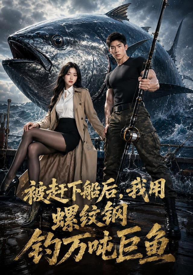 被赶下船后，我用螺纹钢钓万吨巨鱼