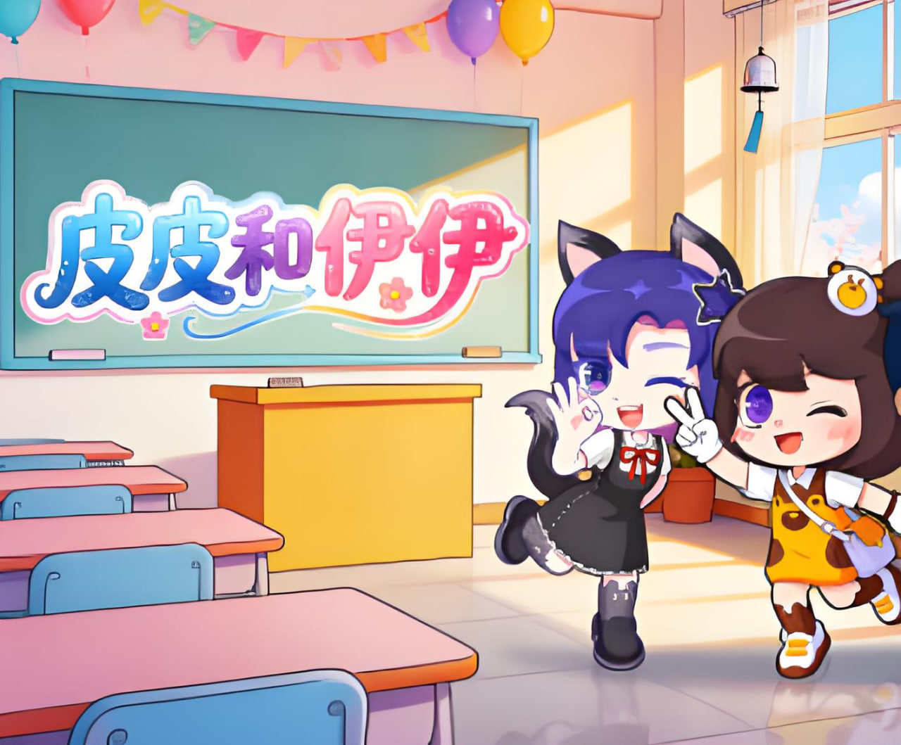皮皮和伊伊