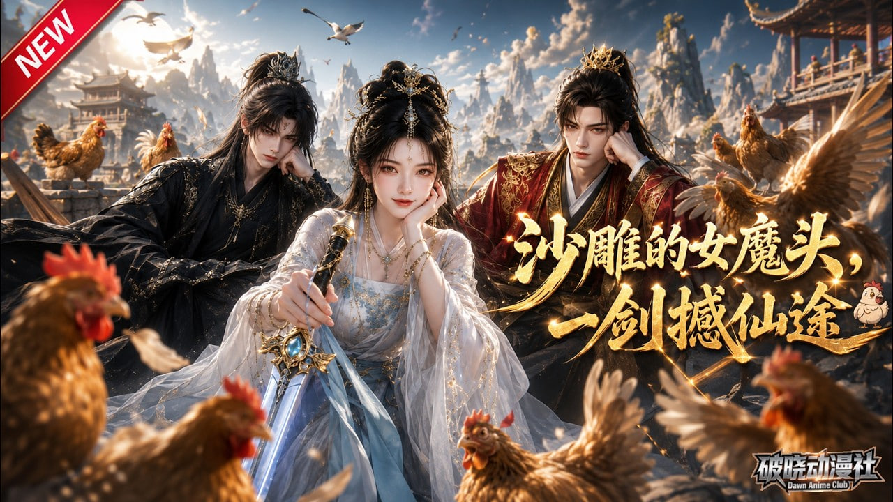 沙雕的女魔头，一剑撼仙途